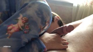 [K2S.CLUB] Dvabitch - College Schlampe in strГјmpfen - Nahaufnahme blowjob & eier lecken - FullHD 1080P-8