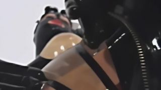 Masturbation In Heavy Rubber-5