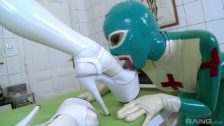 Lucy Loves Latex Lesbians Scene 1 BDSM!-3