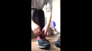 MelisaMendini () Melisamendini - for a request taking off my running shoes 02-06-2018-5