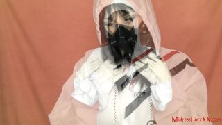 porn video 30 Mask And Overalls, big dark tits on big tits porn -1