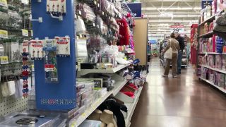 CandidCreeps 648 Walmart Thong Thong Slip Nurse Scrubs Candid-8