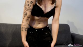 Asian Shemale Solo Mission: Lingerie & Dildo Ghost Park 1080-2