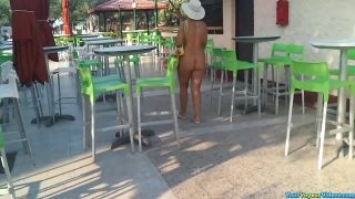 Italian wife naked in public-2