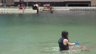 online xxx clip 44 Ariel enjoys the dolphin, and your cock, hardcore latex porn on hardcore porn -1