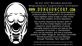 free video 30 Society SM – Kit in Tense Bondage – Kit Lacey | dungeon corp | fetish porn converse fetish porn-3