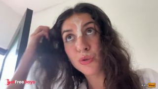 [GetFreeDays.com] Eating pizza with cum on my face in a public cafe Adult Stream October 2022-3