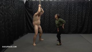  Femdom  Sadurnus: Ballbusting Workout - Mistress Nomi Kicks His Cock   Femdom-2