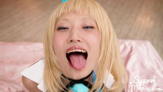adult xxx video 46 Mizuki swallows tons of thick white cumshots [Full HD 471.5 MB] - mizuki - bukkake porn classy femdom-3