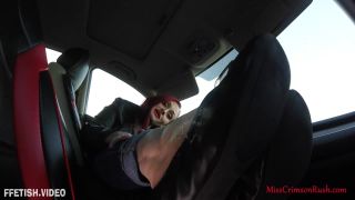 xxx clip 30 deep feet fetish Miss Crimson Rush - Foot Cleaning Passenger, foot humiliation on party-1