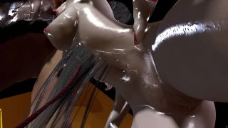 7104 3D hentai double blowjob-9
