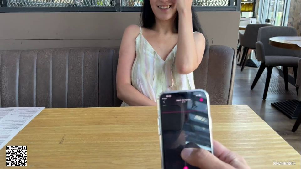 Onlyfans - Eva Cumming Hard In Public Restaurant Thru With Lovense Ferri Remote Controlled Vibrator Horny69rabbits - All sex