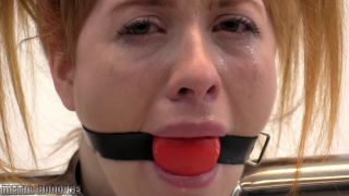 porn video 47 Metal Bondage – Nipple clamps hurt!, ffm femdom on fetish porn -3