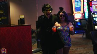 GIbbyTheClown - White Whore Sucks Dick In Casino - Cosplaying-3