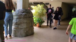 online xxx video 6 amateur sex xxx LilyMaeExhib – Fun at the Botanic Gardens, brunette on brunette girls porn-2