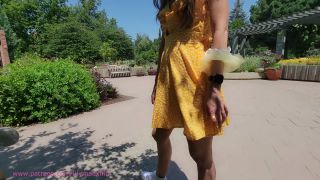 online xxx video 6 amateur sex xxx LilyMaeExhib – Fun at the Botanic Gardens, brunette on brunette girls porn-5