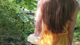 online xxx video 6 amateur sex xxx LilyMaeExhib – Fun at the Botanic Gardens, brunette on brunette girls porn-6