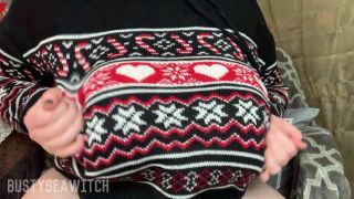 Bustyseawitch Bbw Teen Holiday Sweater Tits - Big tits-1