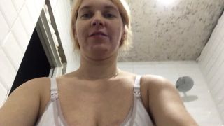 M@nyV1ds - PregnantMiodelka - Checking my milky tits first time-1