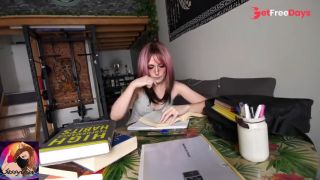 [GetFreeDays.com] Horny Student Does Vibrational Studies Porn Video May 2023-0