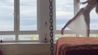 HollyHarlot - sexy cleaning lady in short dress-7