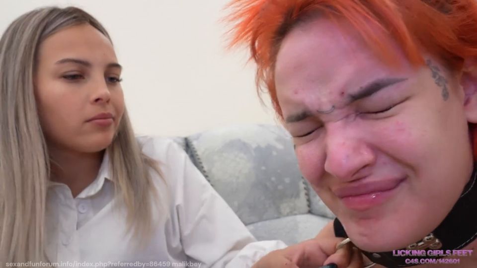 online xxx clip 26 Licking Girls Feet - Pamela - Message to the slaves step-parents - FullHD 1080p, interracial femdom on fetish porn 