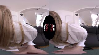 VirtualTaboo.com - Ivi Rein - She Is A Bad Schoolgirl  - shaved pussy - reality beautiful blonde footjob-3