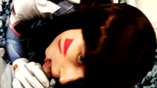 xxx clip 22 Laruna Mave in 006 Overwatch Cosplay; Sucking D.VA - laruna mave - teen -6