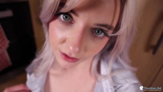 Blonde Gabie - WORK WANK.-7