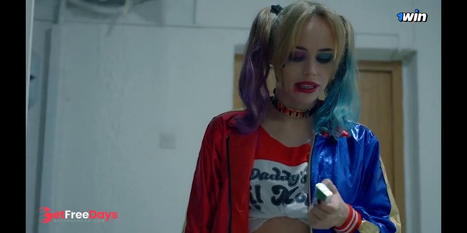 [GetFreeDays.com] Harley Quinn made a debtor her toy and got a big dick and a creampie - MariMoore Porn Clip December 2022