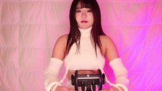 YuiASMR - ASMR Hot Cat Girl Gives You Brain Melting Ear Eating and Mouth Sound | Ear Massage-8