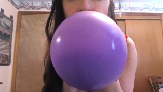 Balloon fetish with red babydoll dress webcam MelanieSweets-0