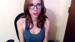 adult video 10 femdom positions ManyVids presents CharlotteHazey – Secret hitachi during videochat roleplay, fetish on femdom porn-1