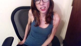 adult video 10 femdom positions ManyVids presents CharlotteHazey – Secret hitachi during videochat roleplay, fetish on femdom porn-7