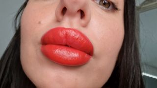 video 34 Tattooed Temptress – Red Lips Vs Black Lips | femdom pov | masturbation porn bizarre femdom-1