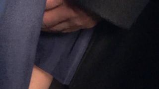 JK Style Gal Harassment On Board: Unresisting Girl Gets Roug-1