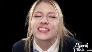 free xxx video 40 SpermMania presents Rebecca Volpetti in Rebecca Volpetti swallows tons of thick white cumshots on handjob porn i have a foot fetish-7