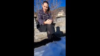 Masturbation Outside, Real Public Masturbation.-9