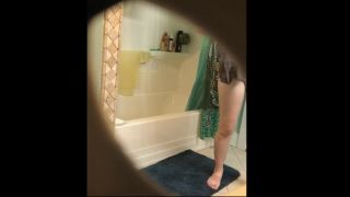 free porn clip 21 shaved pussy girl after shower. hidden cam - hidden camera - webcam -6