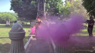 MuscleGeisha () Musclegeisha - slow motion hot pink smoke grenade geishaandgrenades the las 20-09-2020-7