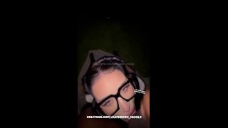 Onlyfans/Many Vids - Schoolgirl Auhneesh Nicole Gets Fucked Outdoors 1080p - 2026 - Blowjob-9