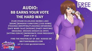 [GetFreeDays.com] Audio BB Earns Your Vote The Hard Way Adult Stream December 2022-0