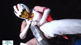[waranlov.com] ZESS-05 ヒロインアルティメットピンチ 超科学特殊部隊 白鶴のサヤカ - PART-ZESS05_02 | giga heroine, cosplay, コスプレ, superheroine, 女子プロレス, wrestling-6