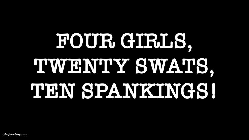 free online video 32 Four Girls, Twenty Swats, Ten Spankings, Part 4 | 2023 | fetish porn latex bdsm sex