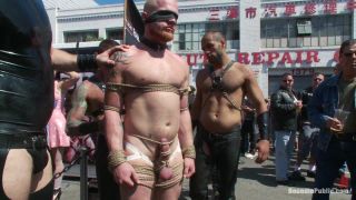 free video 46 brunette blowjob Dore Alley Pig, stud on tattoo-5