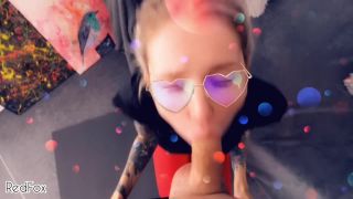 Red FoxBlonde Fucked While Watching A Show Snapchat Sex-3