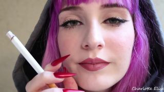 adult video clip 13 Charlotte Elise – Intense Worthless Loser Smoke Humiliation, amadahy femdom on smoking -1