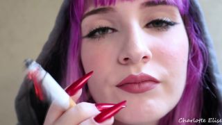 adult video clip 13 Charlotte Elise – Intense Worthless Loser Smoke Humiliation, amadahy femdom on smoking -4