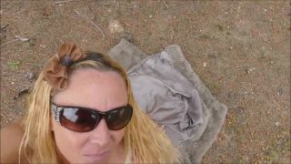 M@nyV1ds - Natalie K - public outdoor dogging cum over me POV-5