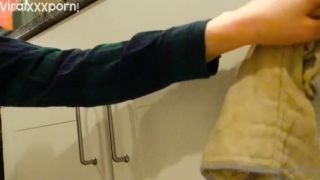 Rose Kelly  rose kelly boobs Rose Kelly Dishwashing with No Panties in the Kitchen Video-9